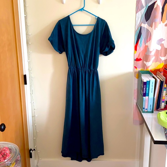 Free People Dresses & Skirts - Free People Midi Tie-Back Beach Dress